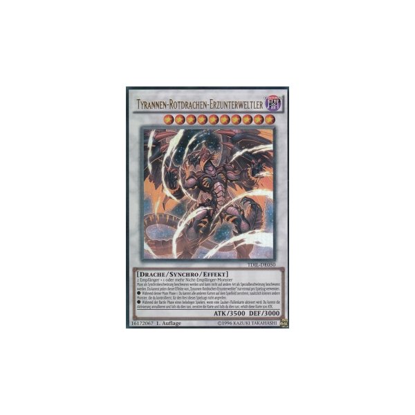 Tyrannen-Rotdrachen-Erzunterweltler TDIL-DE050