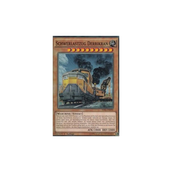 Schwerlastzug Derrikran TDIL-DE090