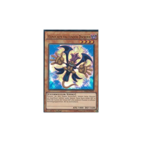 H&auml;ndchen haltender Dschinn DRL3-DE019