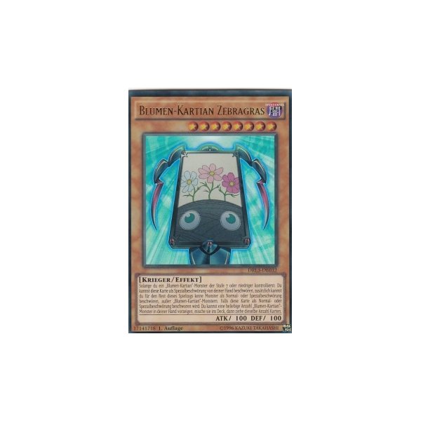 Blumen-Kartian Zebragras DRL3-DE032