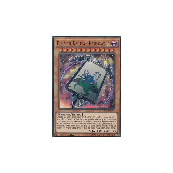 Blumen-Kartian Paulownie DRL3-DE034