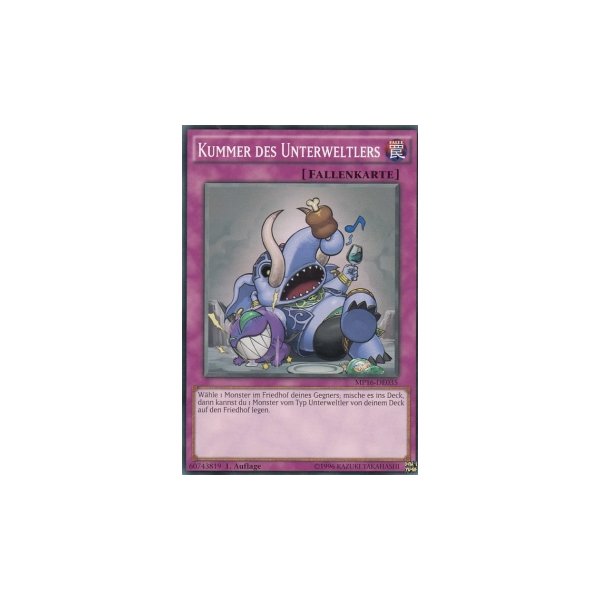 Kummer des Unterweltlers MP16-DE035