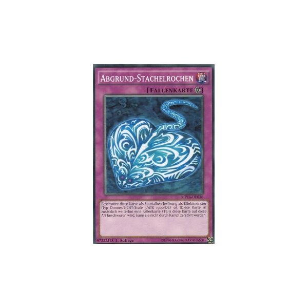 Abgrund-Stachelrochen MP16-DE036