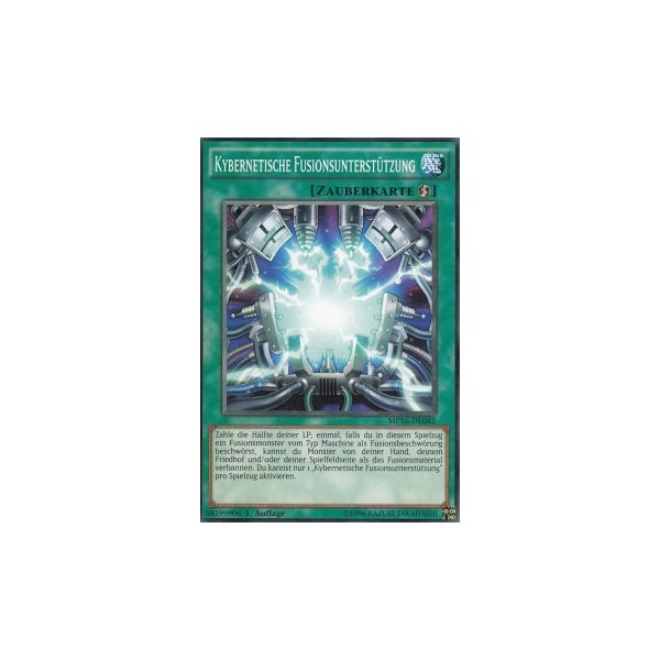 Kybernetische Fusionsunterst&uuml;tzung MP16-DE042