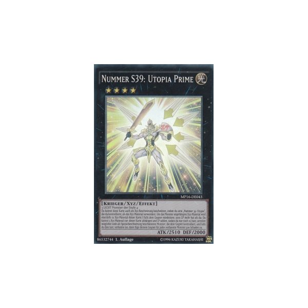 Nummer S39: Utopia Prime MP16-DE043