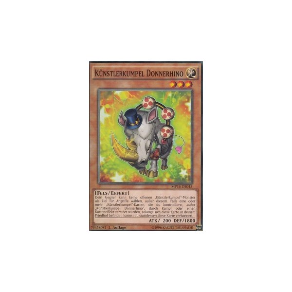 K&uuml;nstlerkumpel Donnerhino MP16-DE045