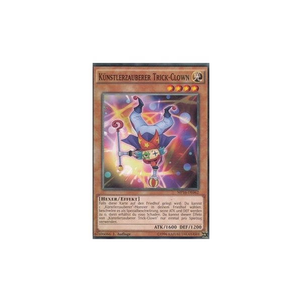 K&uuml;nstlerzauberer Trick-Clown MP16-DE062