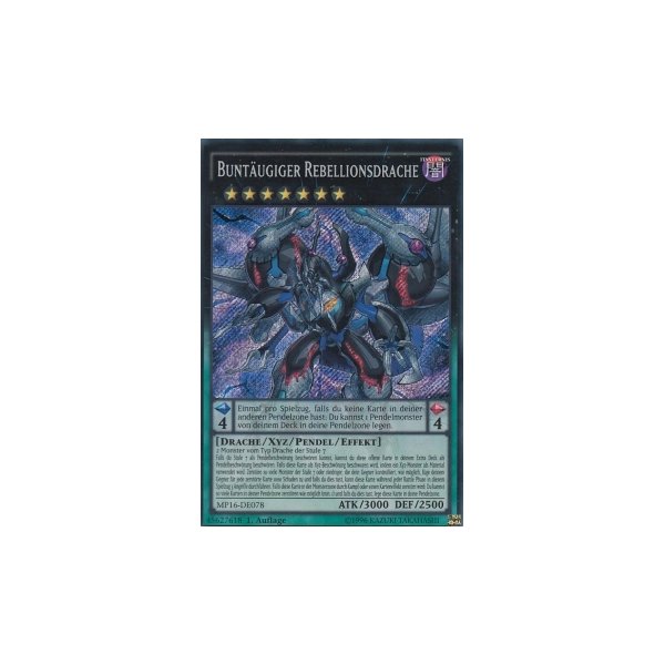 Bunt&auml;ugiger Rebellionsdrache MP16-DE078