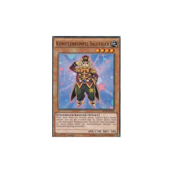 K&uuml;nstlerkumpel Salutiger MP16-DE102