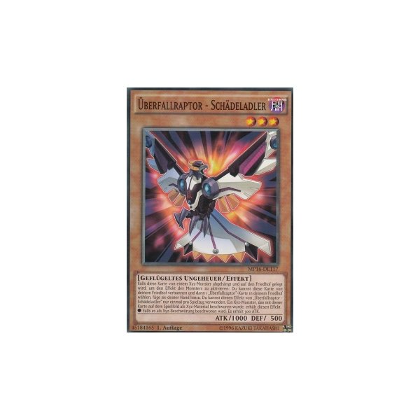 &Uuml;berfallraptor - Sch&auml;deladler MP16-DE117