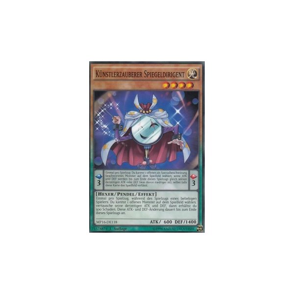 K&uuml;nstlerzauberer Spiegeldirigent MP16-DE118