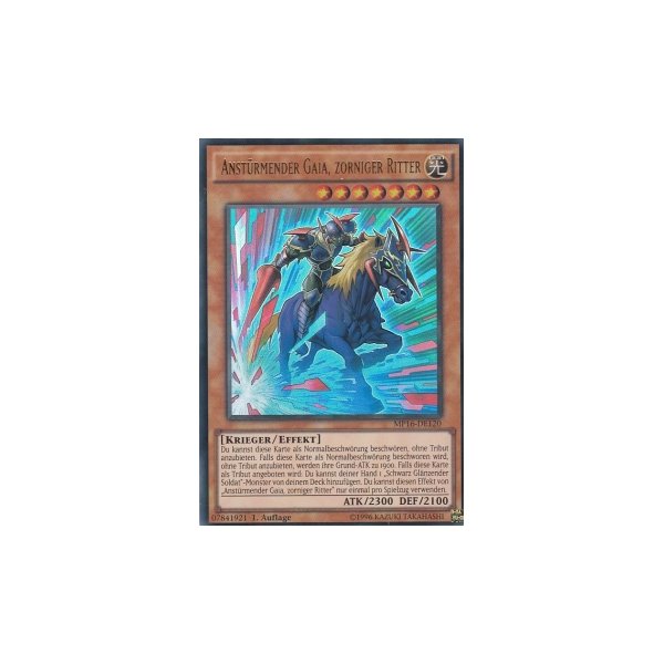 Anst&uuml;rmender Gaia, zorniger Ritter MP16-DE120