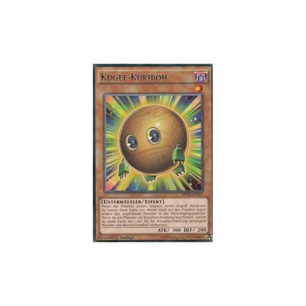 Kugel-Kuriboh MP16-DE121