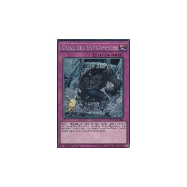 Qual des Entkommens MP16-DE162