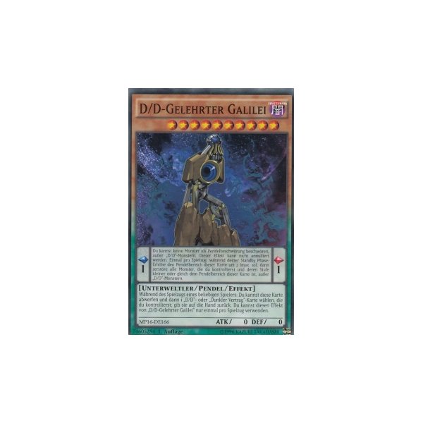 D/D-Gelehrter Galilei MP16-DE166