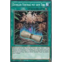 Dunkler Vertrag mit dem Tor MP16-DE168