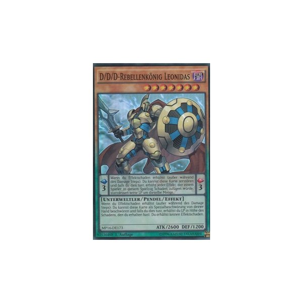 D/D/D-Rebellenk&ouml;nig Leonidas MP16-DE173