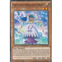 Partitur die musikalische Sängerin MP16-DE184