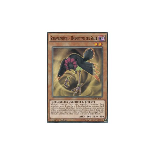 Schwarzfl&uuml;gel - Harmattan der Staub MP16-DE185