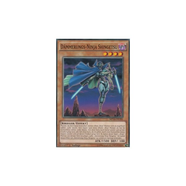 D&auml;mmerungs-Ninja Shingetsu MP16-DE186