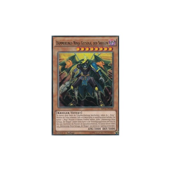 D&auml;mmerungs-Ninja Getsuga, der Shogun MP16-DE188