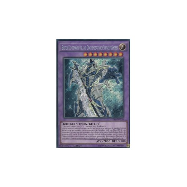 Buster-Klingenk&auml;mpfer, der Drachenzerst&ouml;rer-Schwertk&auml;mpfer MP16-DE210