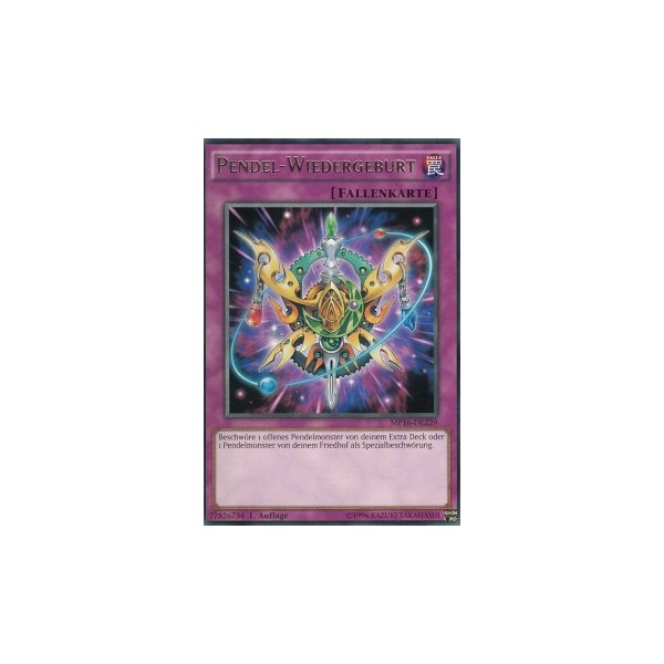 Pendel-Wiedergeburt MP16-DE229