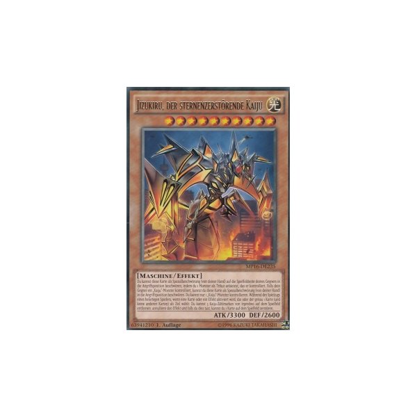 Jizukiru, der sternenzerst&ouml;rende Kaiju MP16-DE235