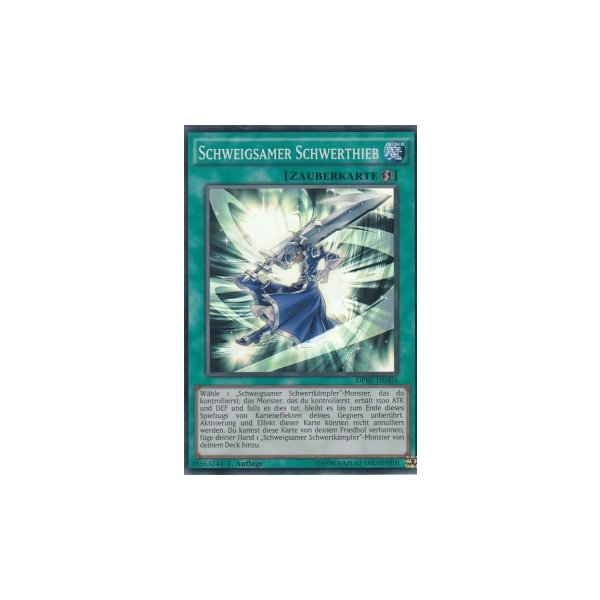 Schweigsamer Schwerthieb DPRP-DE004