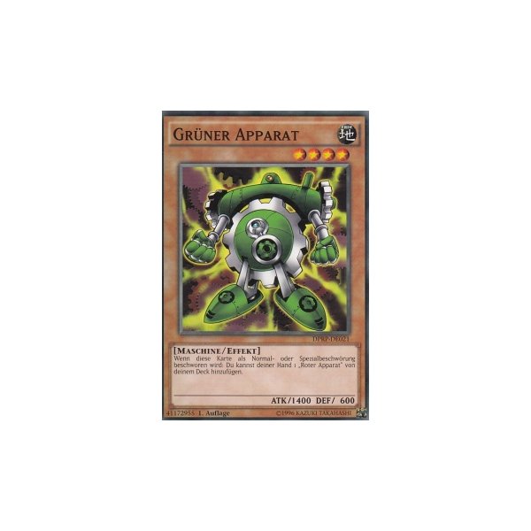 Gr&uuml;ner Apparat DPRP-DE021
