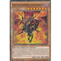 Rotäugiger schwarzer Leuchtfeuerdrache LDK2-DEJ02