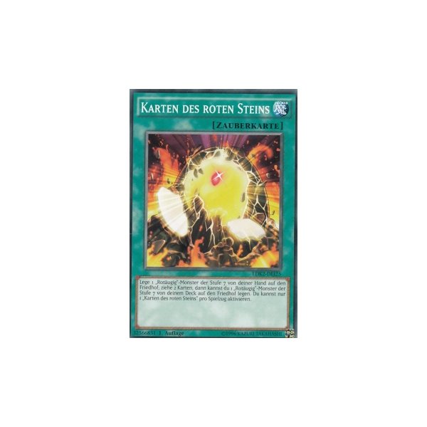 Karten des roten Steins LDK2-DEJ25