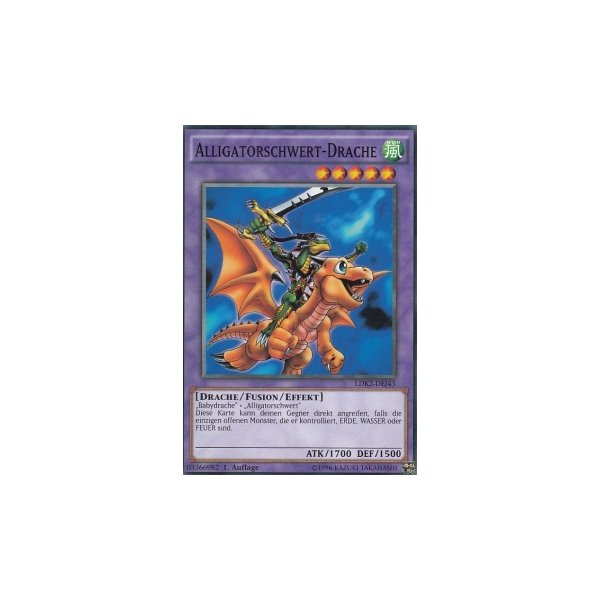 Alligatorschwert-Drache LDK2-DEJ43