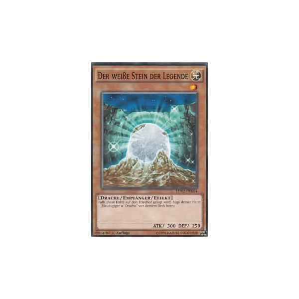Der wei&szlig;e Stein der Legende LDK2-DEK04