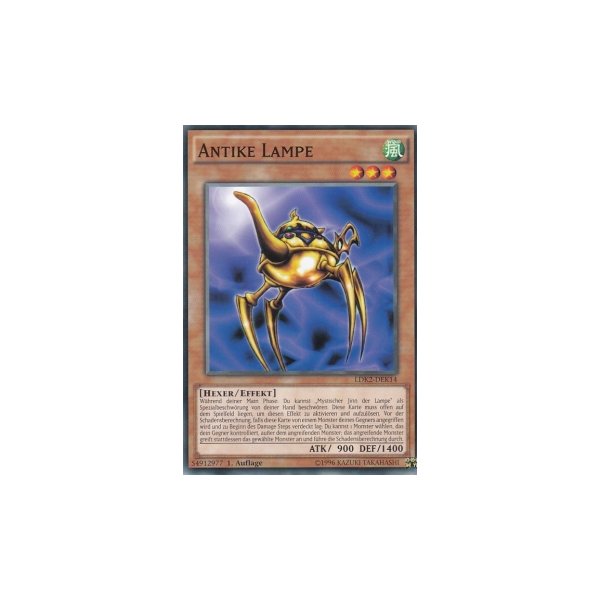 Antike Lampe LDK2-DEK14