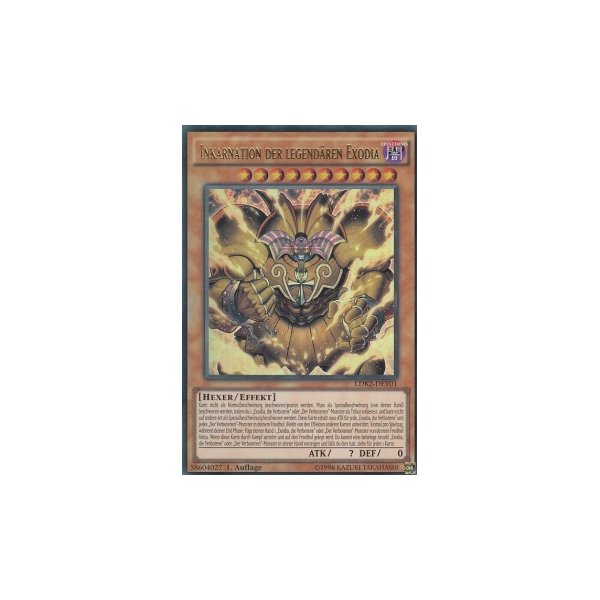 Inkarnation der legend&auml;ren Exodia LDK2-DEY01
