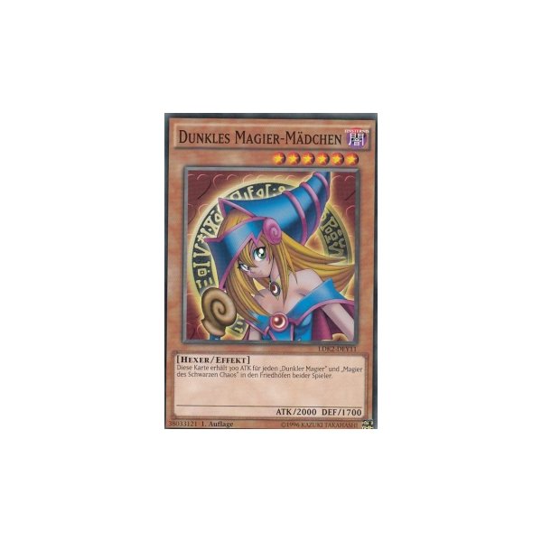 Dunkles Magier-M&auml;dchen LDK2-DEY11