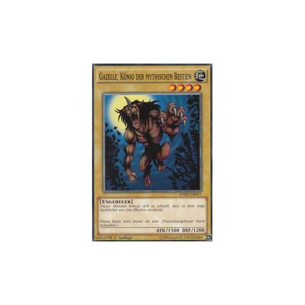 Gazelle, K&ouml;nig der mythischen Bestien SDMY-DE017