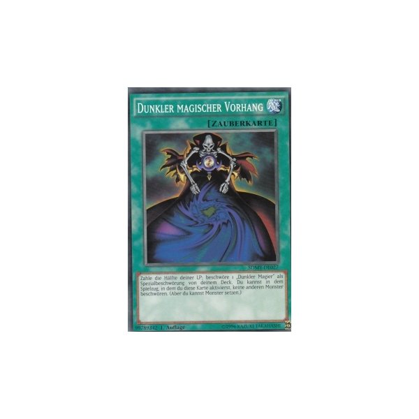 Dunkler magischer Vorhang SDMY-DE027