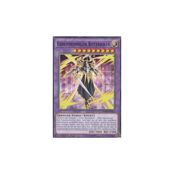Geheimnisvoller Ritterjoker SDMY-DE042