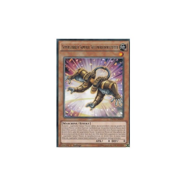Superstarker Samurai Seelenfriedensstifter INOV-DE009