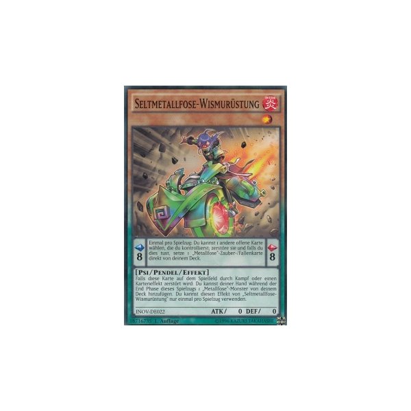 Seltmetallfose-Wismur&uuml;stung INOV-DE022