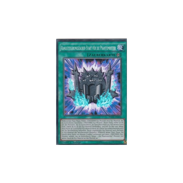 Rangsteigerungszauber-Start f&uuml;r die Phantomritter INOV-DE054