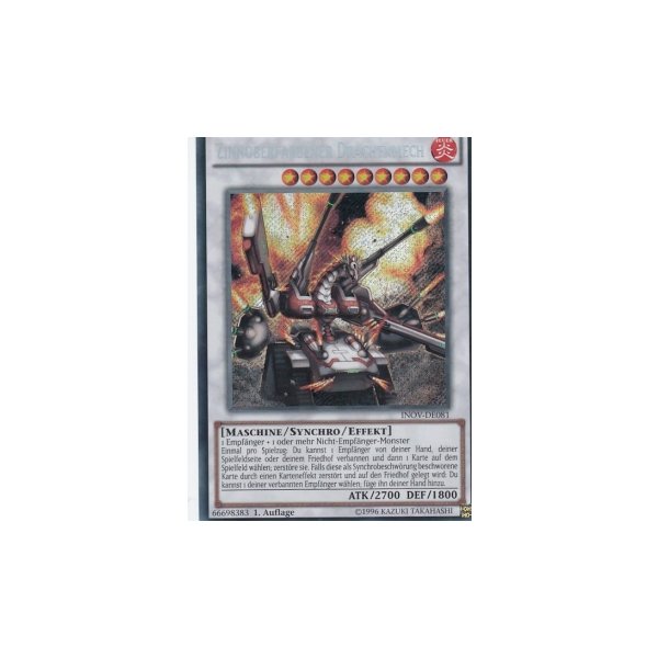 Zinnoberfarbener Drachenmech INOV-DE081