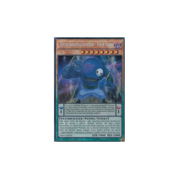 Abgrundschauspieler - Fiese Ferse DESO-DE016