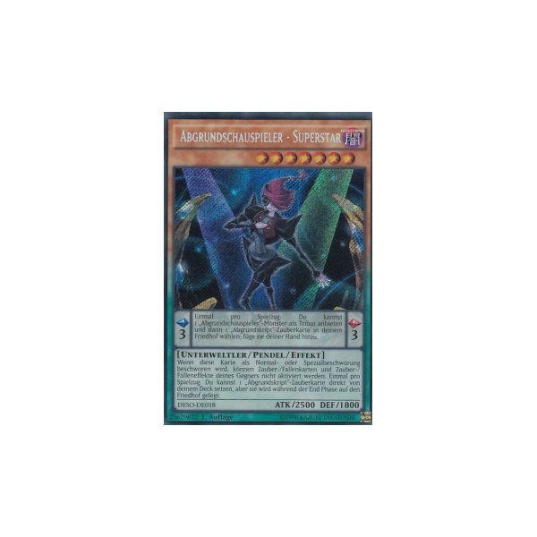 Abgrundschauspieler - Superstar DESO-DE018