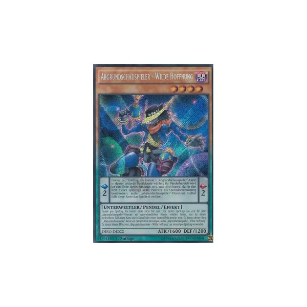 Abgrundschauspieler - Wilde Hoffnung DESO-DE022