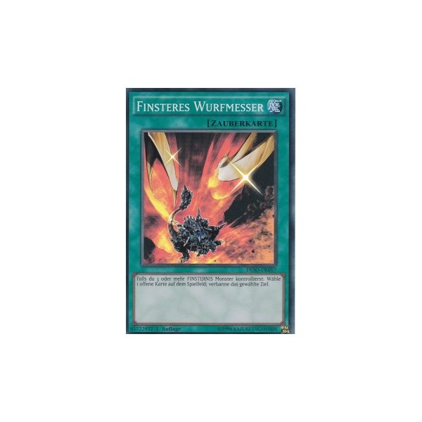 Finsteres Wurfmesser DESO-DE057