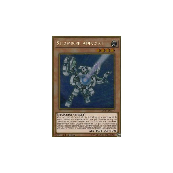 Silberner Apparat MVP1-DEG17