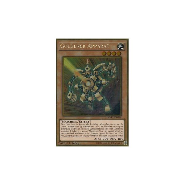 Goldener Apparat MVP1-DEG18